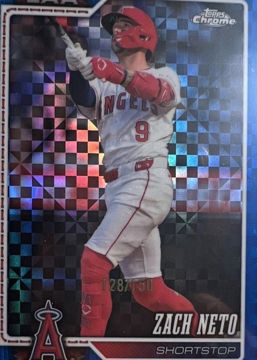 Test photo: 2026 Topps Chrome #77 Zach Neto