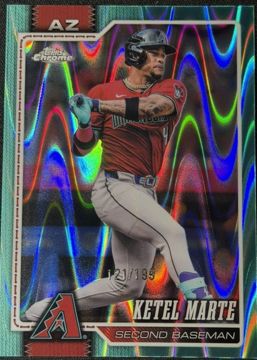 Test photo: 2026 Topps Chrome #99 Ketel Marte