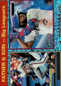 Test photo: 2025 Topps Heritage #69 Vladimir Guerrero / Vladimir Guerrero Jr.