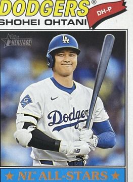 Test photo: 2026 Topps Heritage #290 Shohei Ohtani