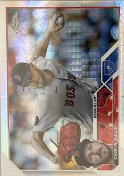 Test photo: 2023 Topps Chrome #131 Chris Sale