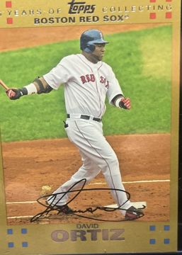 Test photo: 2007 Topps Update #UH221 David Ortiz