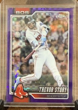 Test photo: 2026 Topps Chrome #65 Trevor Story